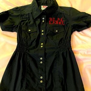 Blac Label bottom down Tee with a collar